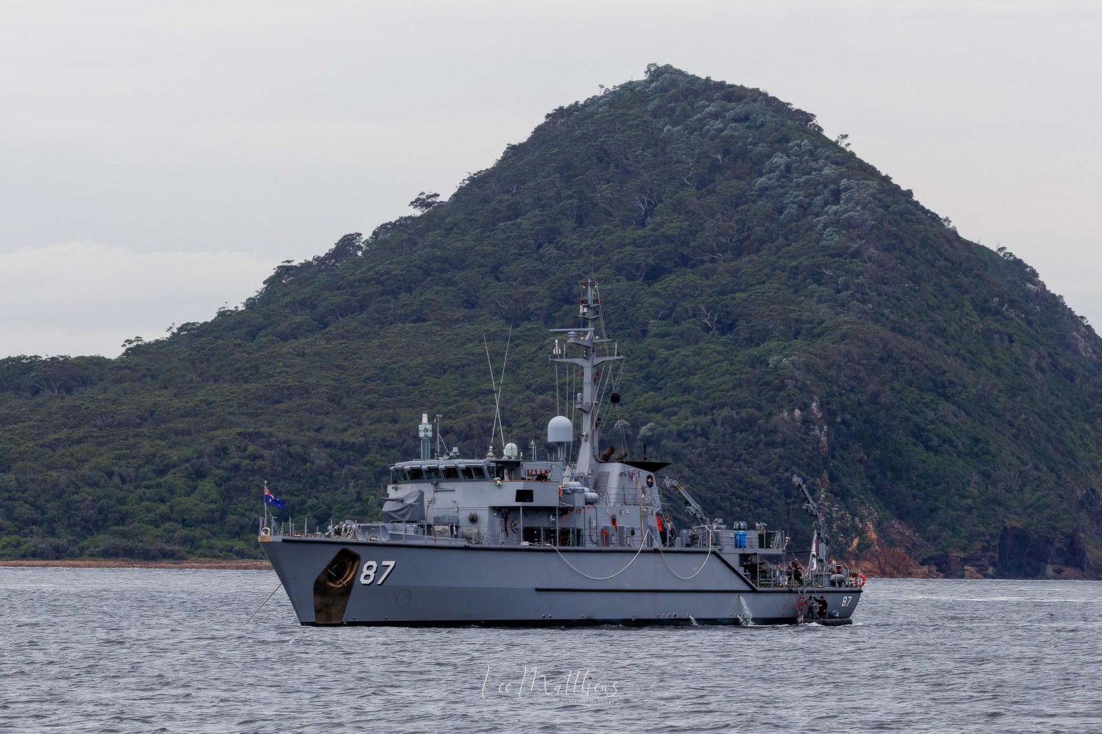 a large ship in a body of water